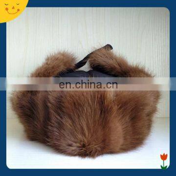 Round Leifeng Fur Hat of Russian Style photo-2
