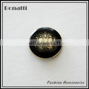 black metal sewing buttons