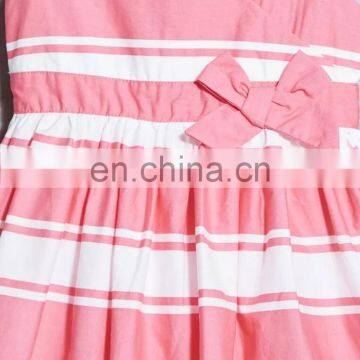 China Supplier Wholesale Fashion Kids V-Neck Sleeveless Baby Dress For Children Girl photo-3