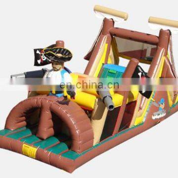 The pirates inflatable obstacle course for kids play