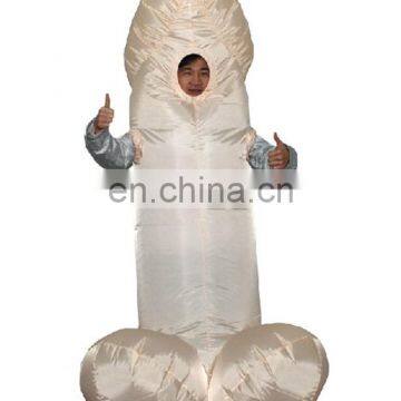 Male genitalia dick sex inflatable dress costume