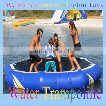 Lake/sea/aqua park jumping trampoline