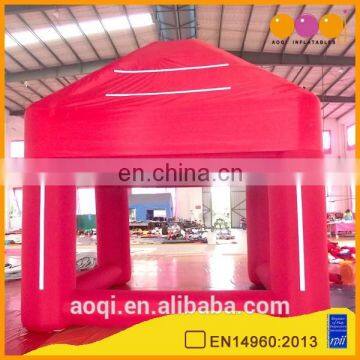 2016 most popular red exhibition inflatable tent mini inflatable tents in advertising