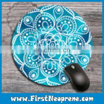 Magical Blue Charming Printing Mini Mouse Pad Coaster