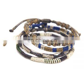 Couple Bracelet Unisex Leather Bracelet Black Leather photo-2