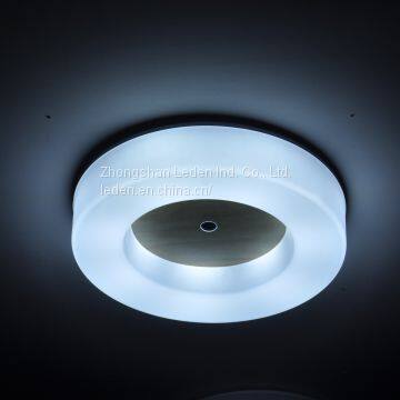 Round Shaped LED Wood Ceiling Light Lamp photo-3