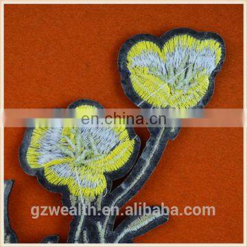 New Design Hot Sale Floral Embroidery Patches for Decoration photo-3