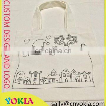 Factory Supply customized custom cotton canvas bag