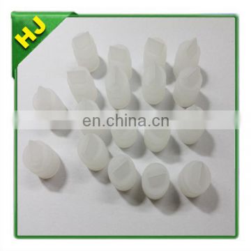 Silicone valve seal