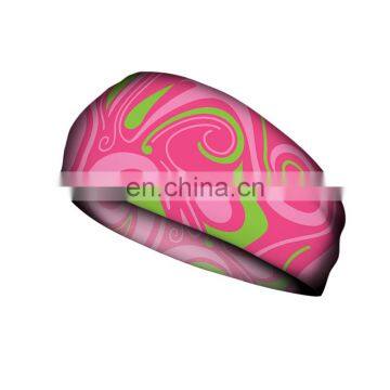 Wholesale elastic yoga sports spandex hairbands