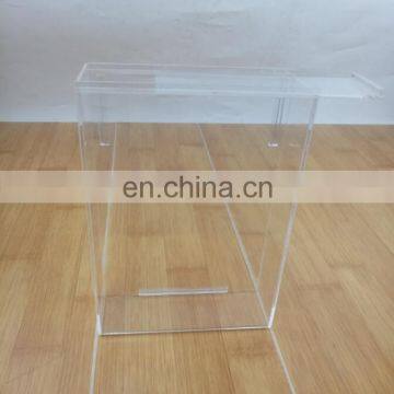 20 years manufacture custom plexiglass display box acrylic toy storage box