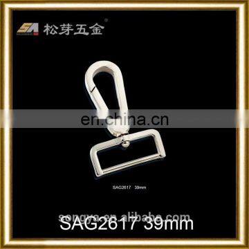 Matt Surface Zinc Alloy Turn Sanp HookFor Handbag, Plated Turn Snap Hook Buckle