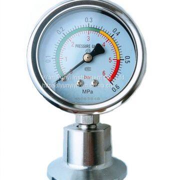 Hygienic Diaphragm seal pressure gauge