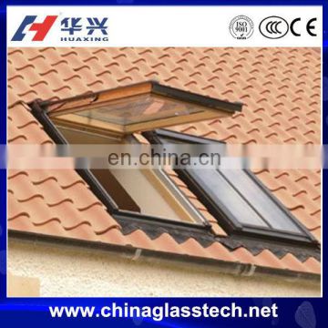 Size customized Clear Agricultural Greenhouse Tempered Glass Roof