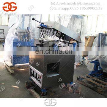 High Quality Semi Automatic Snow Wafer Kono Pizza Cono Making Machine Sugar Ice Cream Cone Production Line Price photo-6
