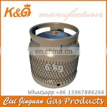 Hot Sale 6 kg LPG Gas Cylinder 14.4 L for Gas Burner and Grill Nigeria Ghana Kenya Tanzania Africa Market photo-3