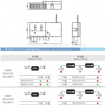 DS907B 120A 3Phase Voltage Controlled Relay 220v , Magnetic Latching Relay photo-2