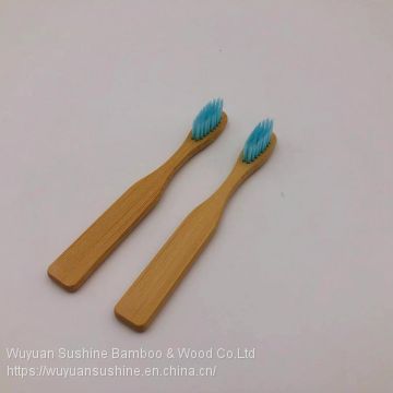 Children's Toothbrush,Made of Bamboo,12 cm Long