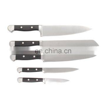 China promotion hot sale POM handle stainless steel kitchen knives