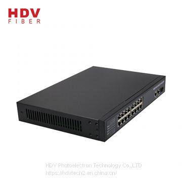 Factory Supplier 16 Port 10/100/1000Mbps POE Switch With 1*1000M SFP photo-3