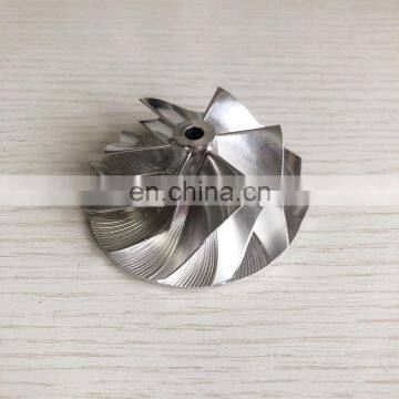 TD04HL Reverse 6+6 Blades 47.10/63.40mm Turbo Milling/aluminum 2618/billet Compressor Wheel photo-2