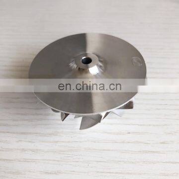 K16 Reverse 49.60/62.00mm 6+6 Blades 1862-123-2002 High Performance Turbo Milling/aluminum 2618/billet Compressor Wheel
