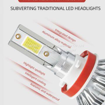 H11 LED Headlight Bulb, 24W 6500K 2200Lumens Extremely Brigh H4 H7Cob-1021 photo-2