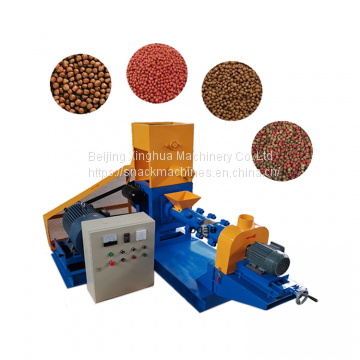 floating fish feed extruder