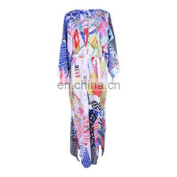 Print Cover up Beach Woman Pareo Beach Cover up Robe de Plage Bikini Cover up Saida de Praia Sarong Swimsuit Cover up Beachwear photo-6