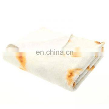 Mexican Pancakes Blanket Throw Blanket Flannel Fleece Burritos Tortilla Blanket photo-6