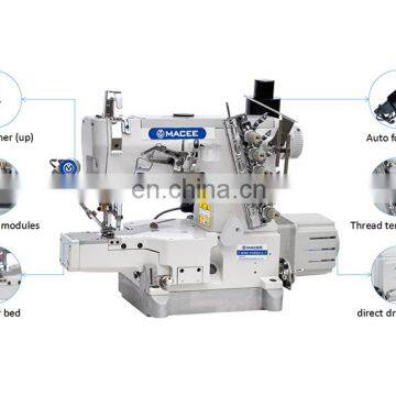 MC 600D-01CB/EUT-A DIRECT DRIVE HIGH-SPEED CRLINDER-BED ELECTRIC INETRLOCK SEWING MACHINE WITH AUTO-TRIMMER(UP) photo-2