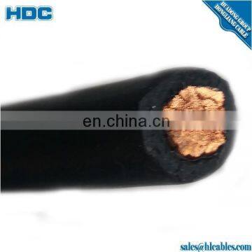 Single Core Flexible Copper Wire Rubber Insulated 75mm Welding Cable photo-3