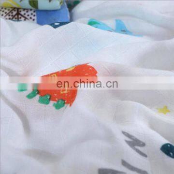 2020 New Arrival Whole Sale 4 Layers Bamboo Cotton Fabric Baby Muslin Swaddle Super Soft Organic Blanket With Moderate Price photo-5