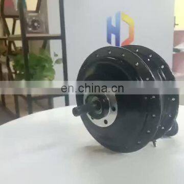 electric bicycle motor 100mm Black sliver rear hub motor