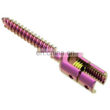 Hot Sale Orthopedic Implants Spine Titanium Monoaxial Reduction Spinal Pedicle Screws photo-3