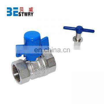 Customized Good Quality Brass Mechanical Lockable Ball Valve With Best Price photo-6