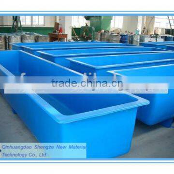 FRP fish tank, GRP food grade breeding tank, fiberglass tank