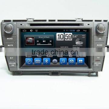 2 Din Touch screen car DVD navigation for Toyota Prius with bluetooth Wifi