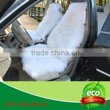 Real lambskin car seat cushion