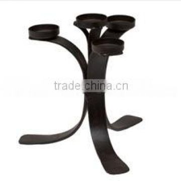 4 Lite Pillar Candle Holder, Candle Stand