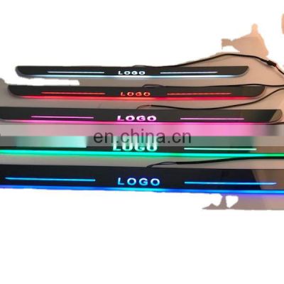 Led Door Sill Plate Strip for dodge dynamic sequential style step light door decoration step