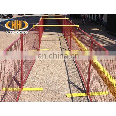 galvanized  canada temporary fence panel  6 feet x10 feet for sale