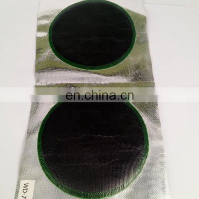 Green color flat tire repair cold patch for tubeless tire 30mm;40mm;52mm;75mm