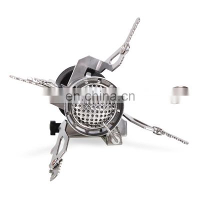 Mini Folding camping stove Burner Fit Diversified Pot picnic gas stove