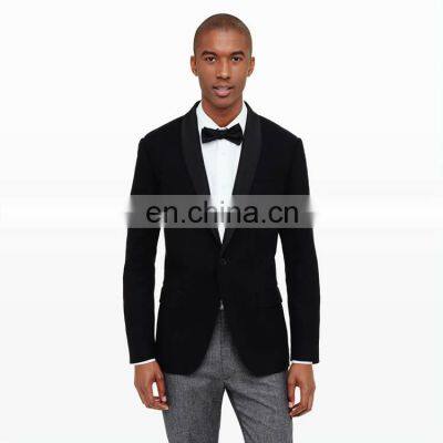 V Neck Custom Winter Men Woolen Suit