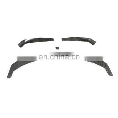 Carbon Fiber G30 Front Bumper Lip for BMW G31 G38 520i 530i 540i M Sport 17-19 photo-5