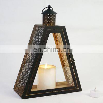 lantern garden decoration gold candlestick wedding event japanese candle holder