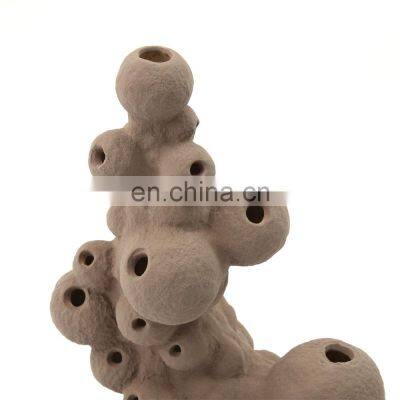 Handmade Hollow Out Art Table Design Home Ceramic Decor Accessories photo-4