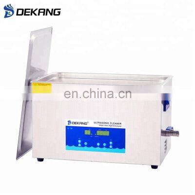 22L 480W Laboratory Ultrasonic Cleaner With Heater and Timer Stainless Steel photo-3