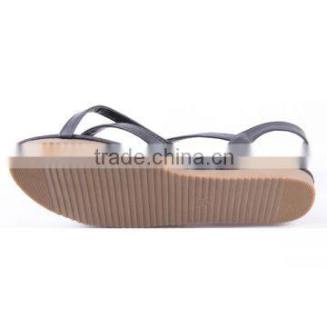 Fancy Fashion Shoes Good Quality Women Import Flat Buckle Sandals 2016 photo-6